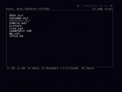 LanuchELF browser